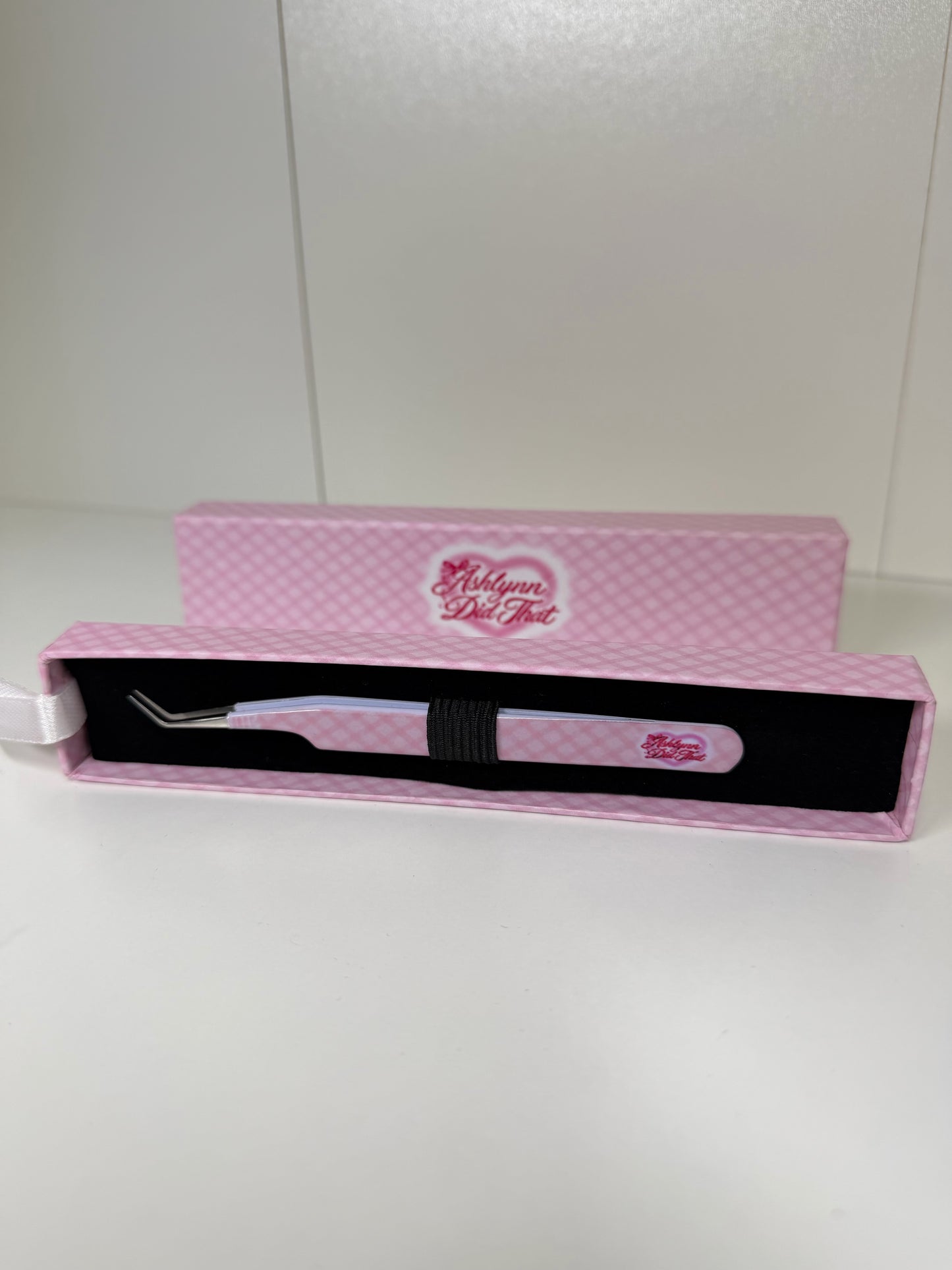 45 degree fiber tip isolation tweezers