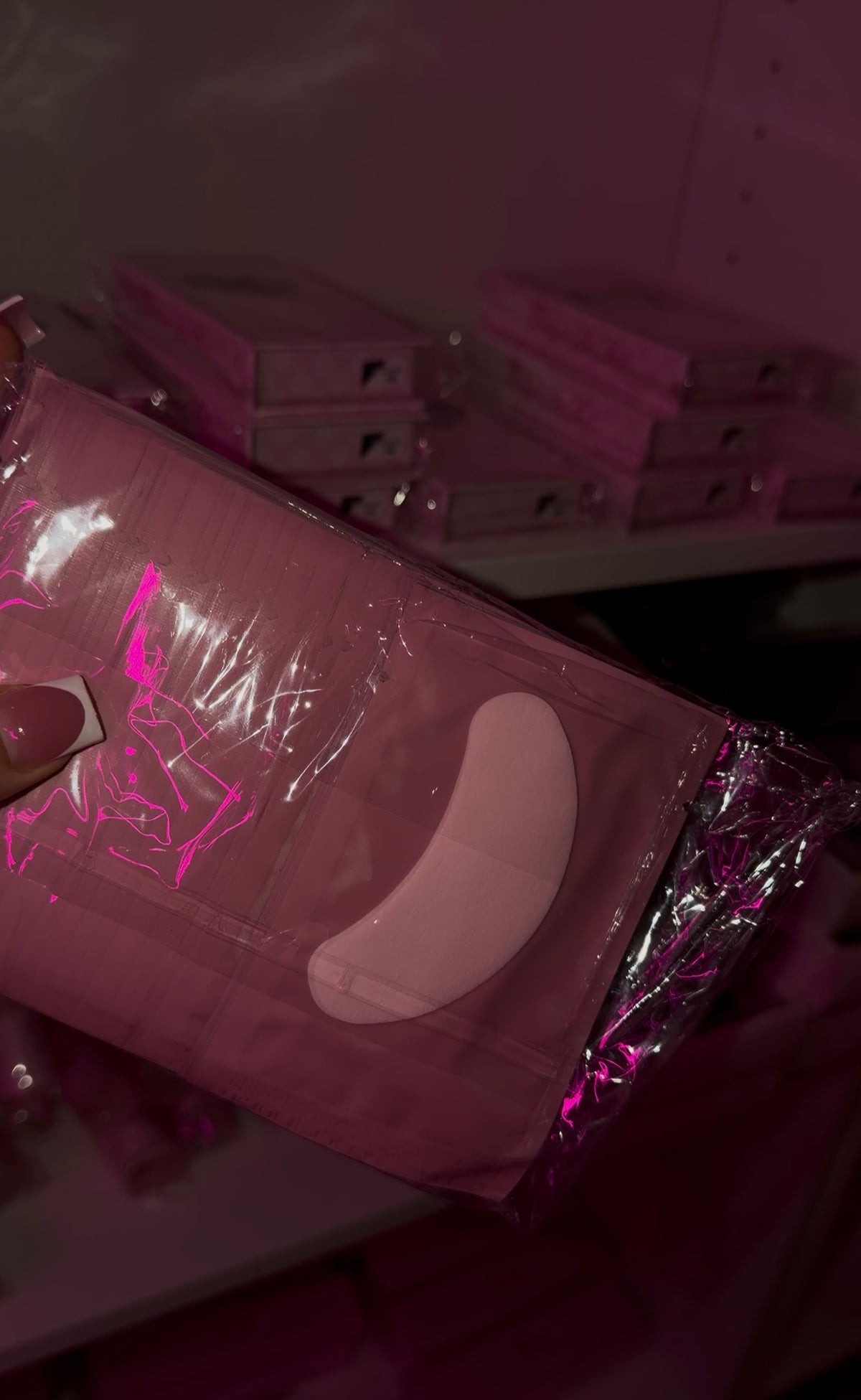 Pink Biogel Eyepads