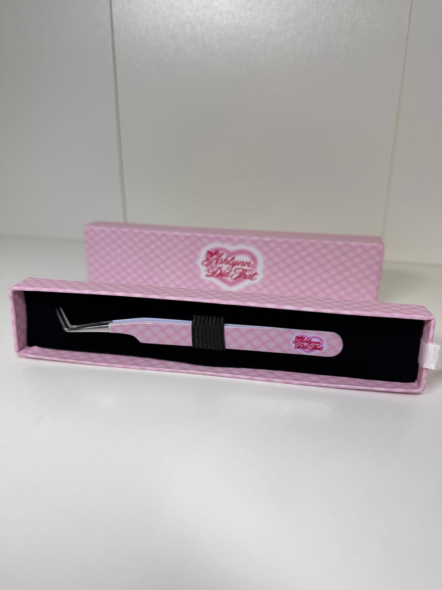90 degree fiber tip tweezers