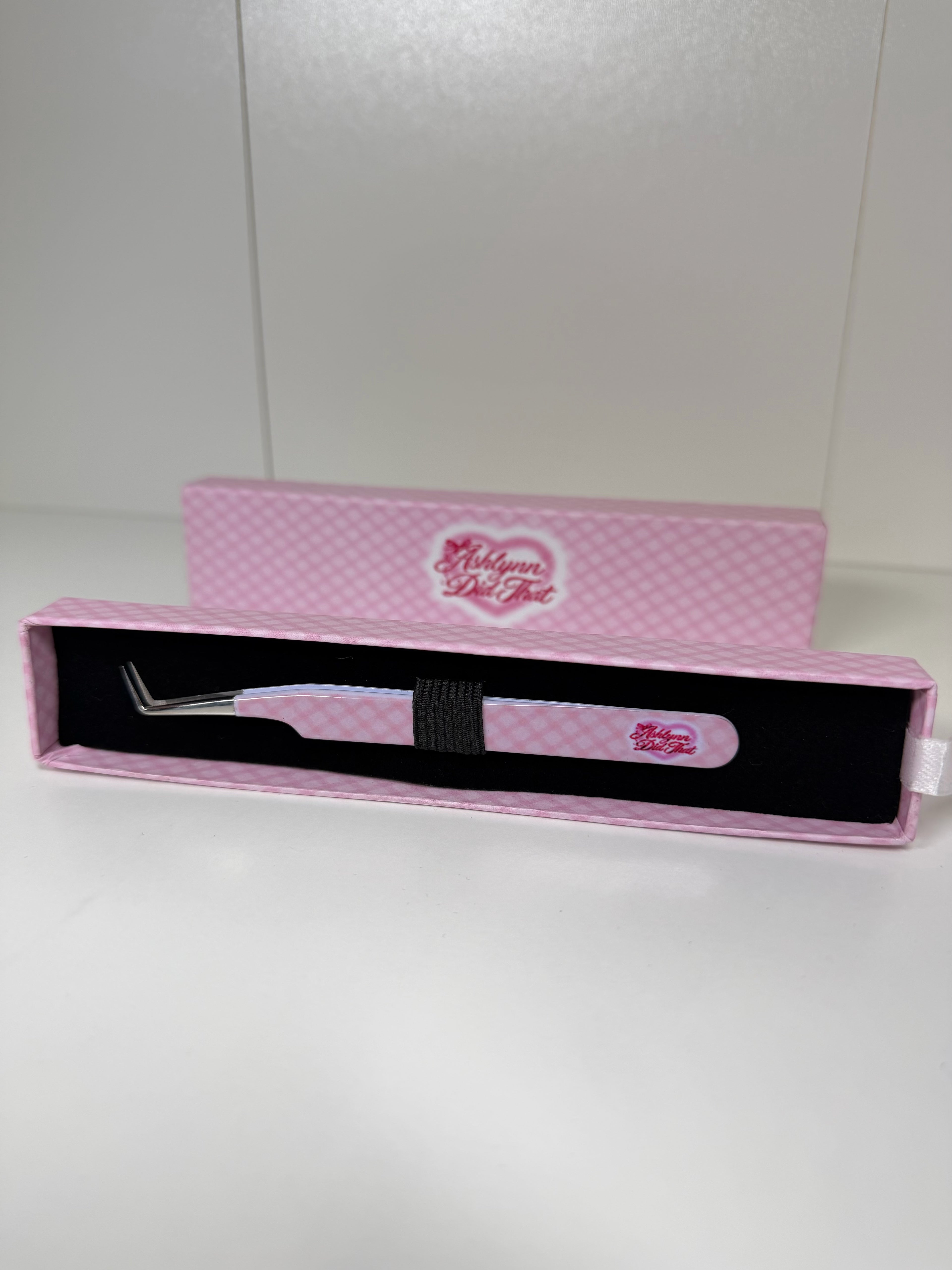 90 degree fiber tip tweezers