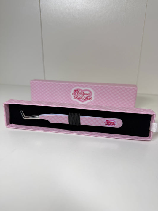 90 degree fiber tip tweezers
