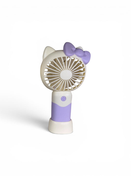 PURPLE HELLO KITTY FAN