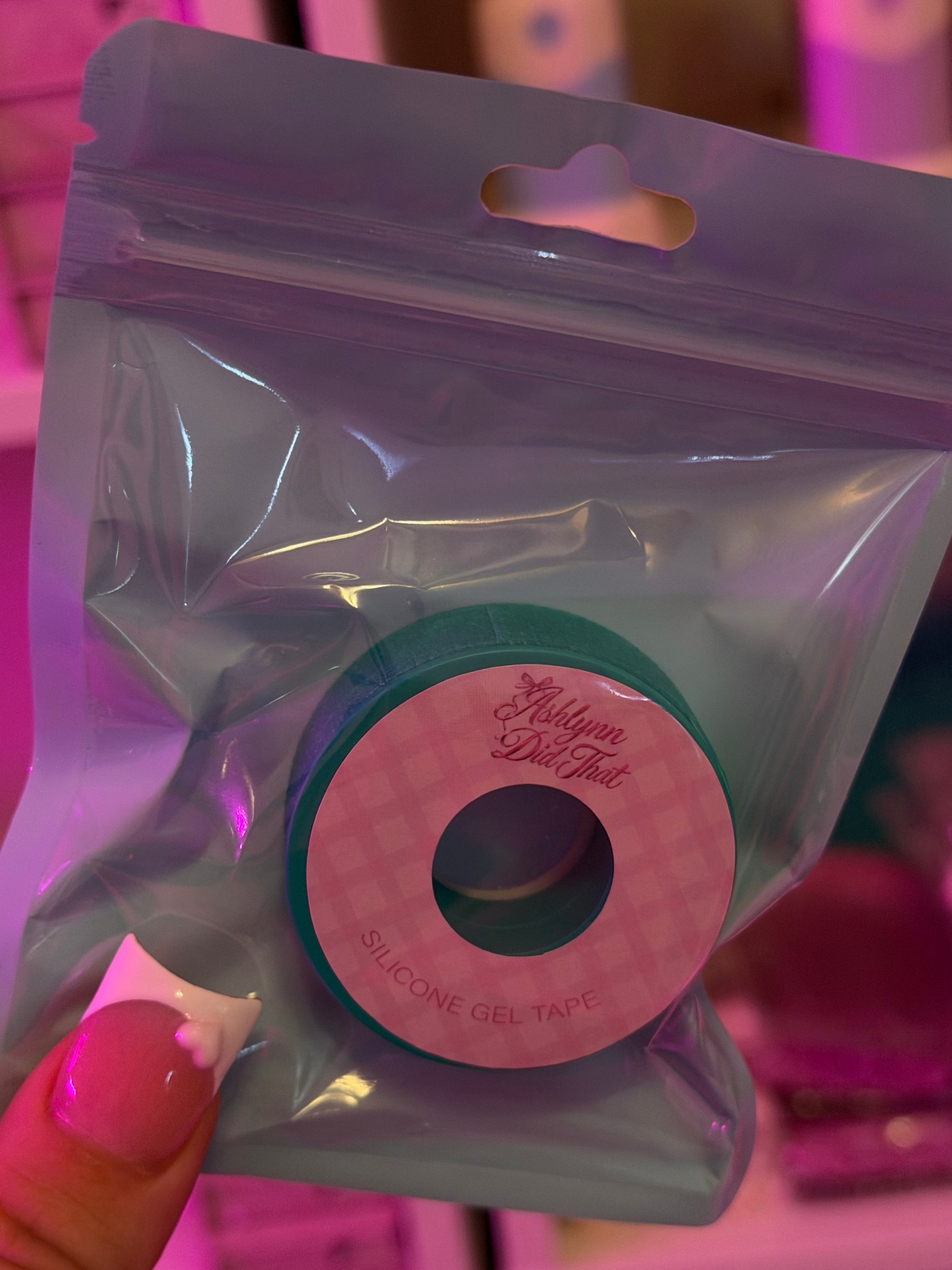 Teal Silicone Gel Tape